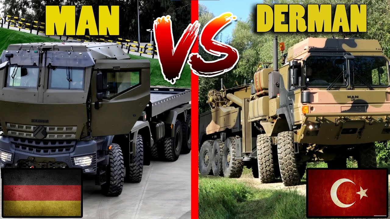 ALMAN, T&uuml;rkiye'ye Satmadığına Pişman Oldu! | MAN Vs. Derman 8x8