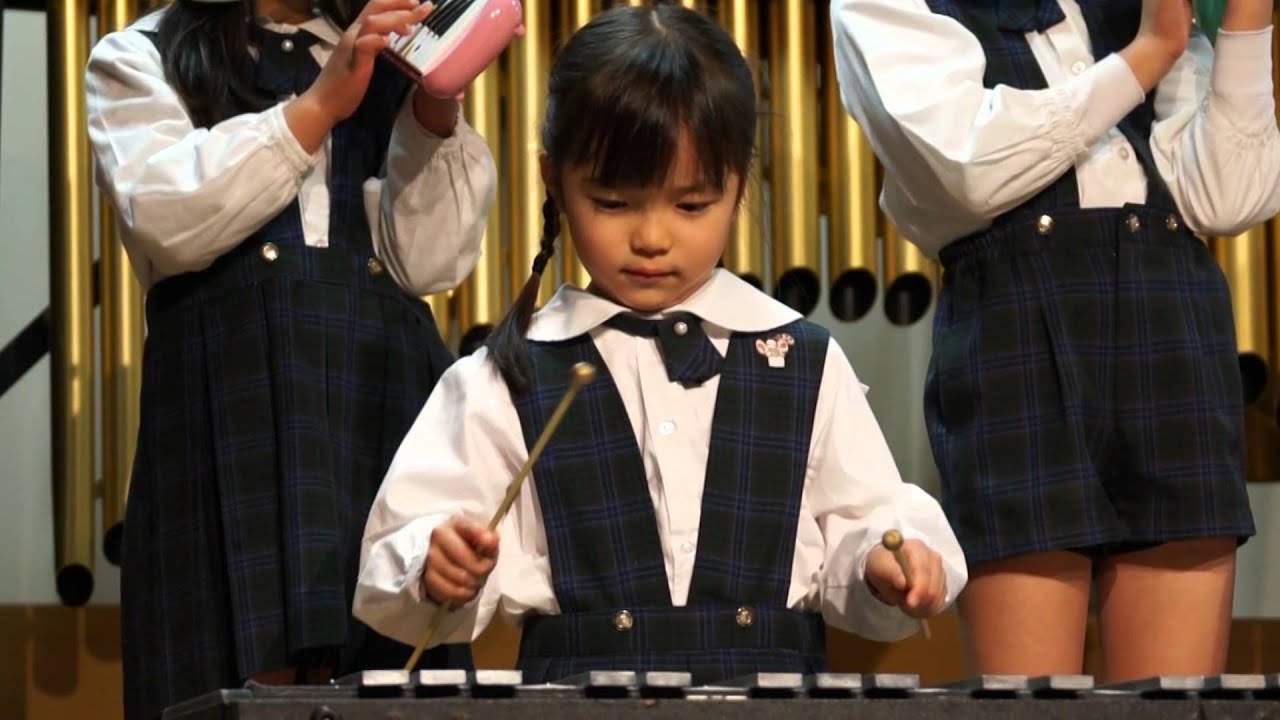 幼稚園　幼稚園　生活発表会　合奏「レイダースマーチ」 /Consort -Raider's march-