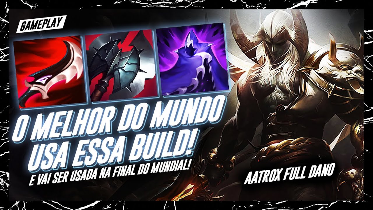 AATROX | GAMEPLAY EXPLICATIVA | TOPLANER MESTRE | DRAKTAR