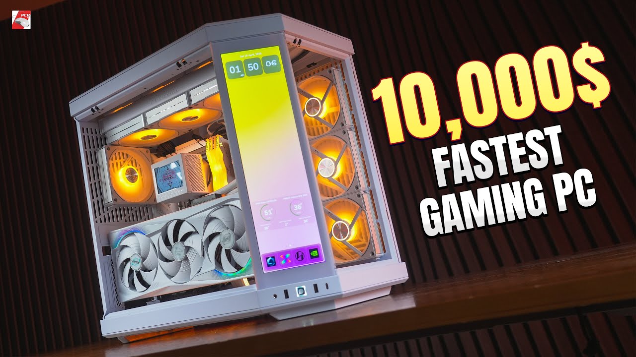 10,000 US DOLLAR Gaming Pc Build Ft. Ryzen 9 9950X3D + RTX 5090 | #PCGaming #NextGenGaming #rtx5090
