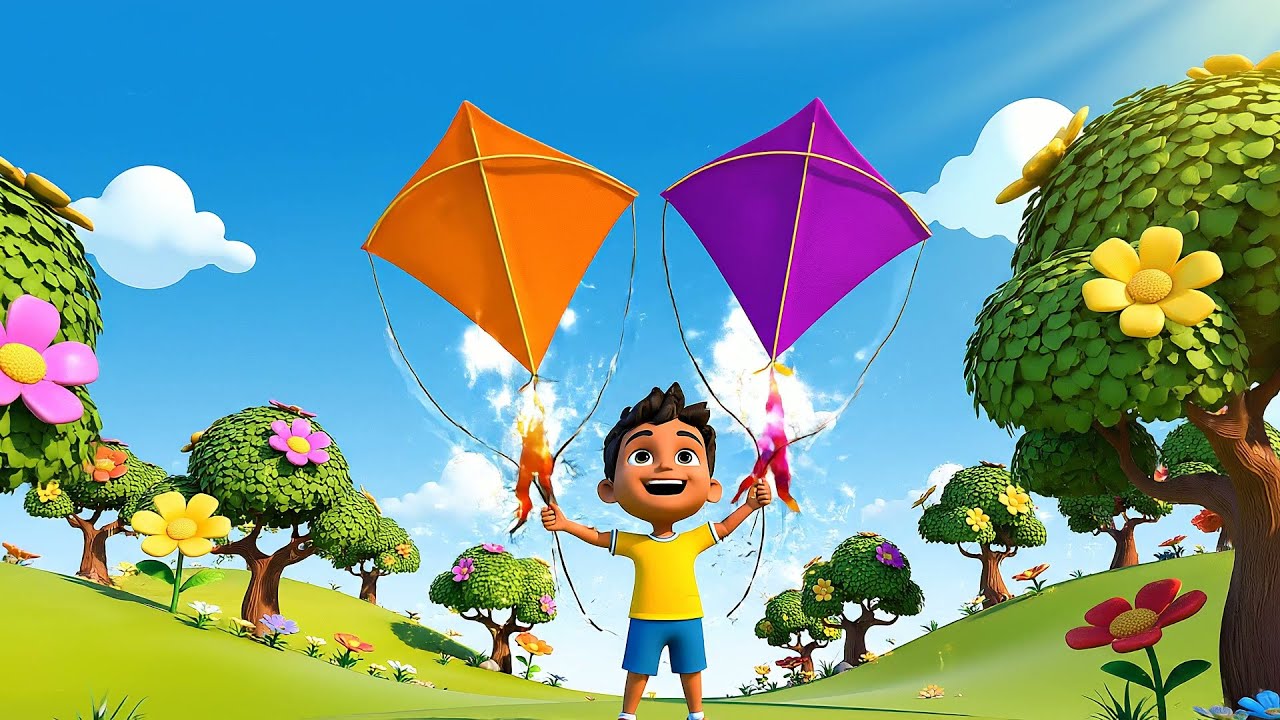 Nove Pequenas Pipas de Brinquedo Voam | Canções Infantis e Rimas para Crianças