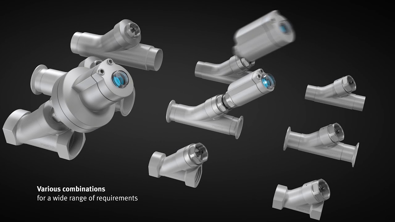 VZXA Angle seat valve FESTO