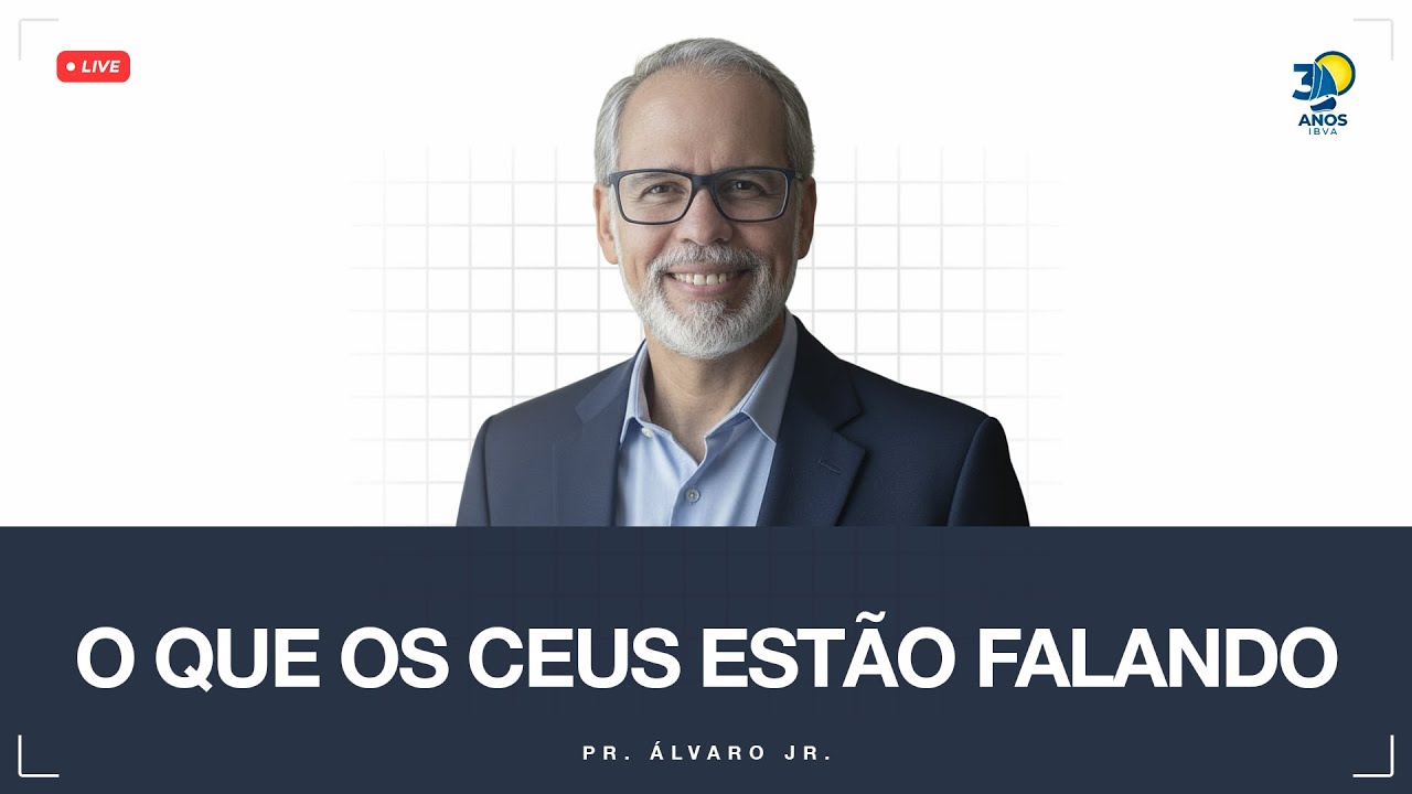 Culto IBVA | O QUE OS CEUS ESTÃO FALANDO | Pr. Álvaro Jr. - 25/01/26