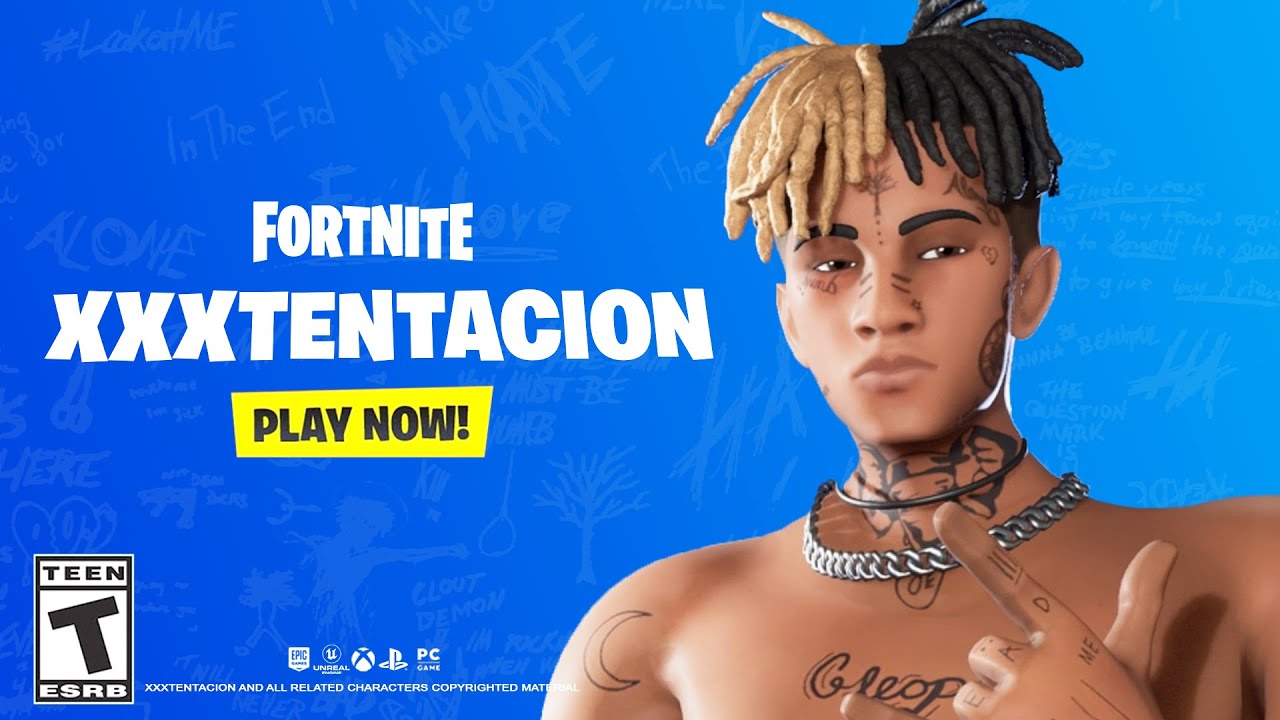 I created a XXXTENTACION Fortnite Skin!