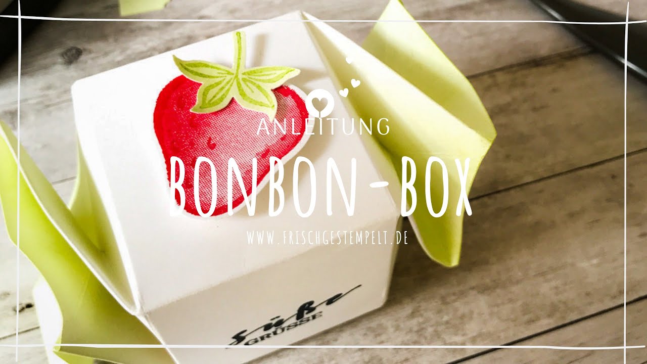 Bonbon-Box🍓Beerenstark🍓Stampin' Up!🍓Interaktive Anleitung