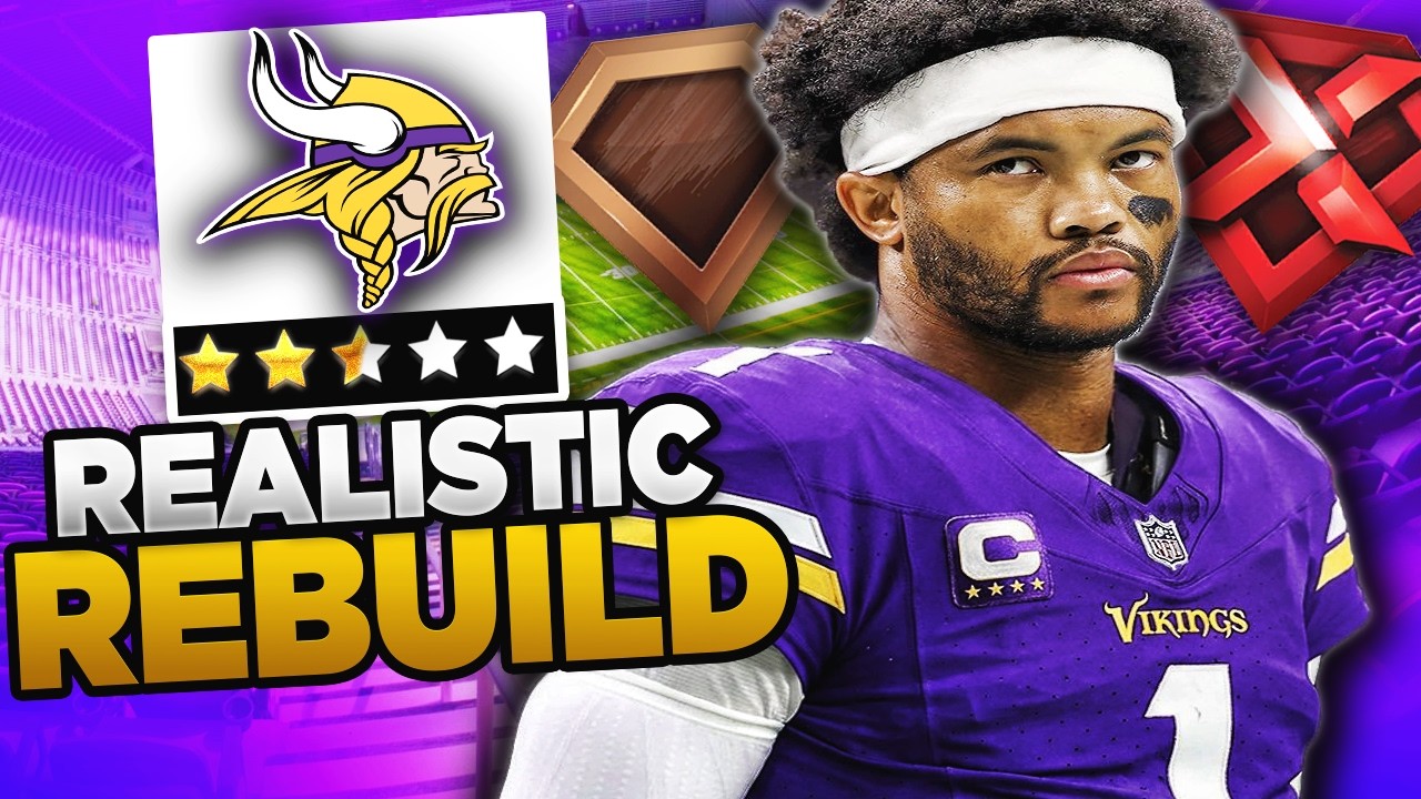 Can Kyler Murray be Sam Darnold 2.0? | Madden 26 Minnesota Vikings Realistic Rebuild