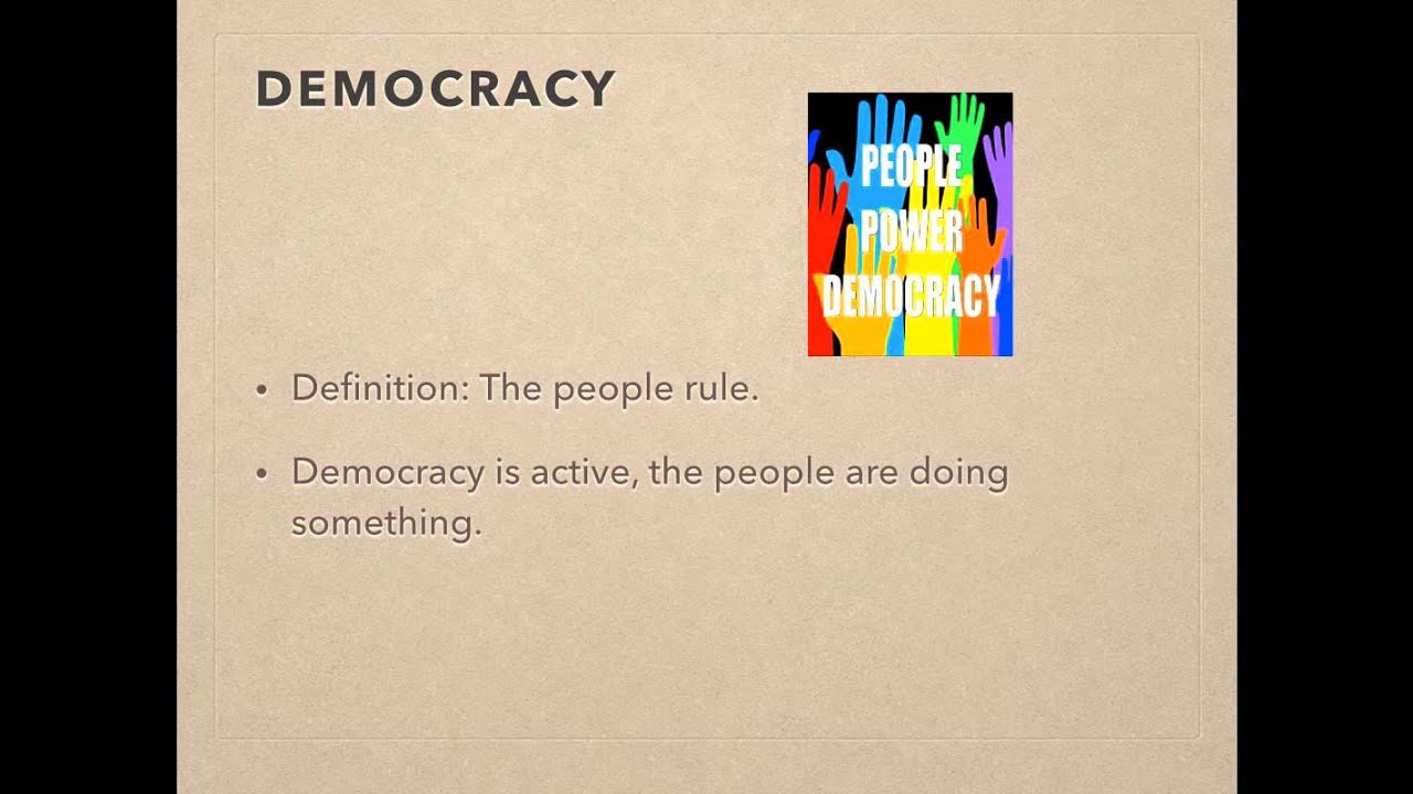 Political Principles