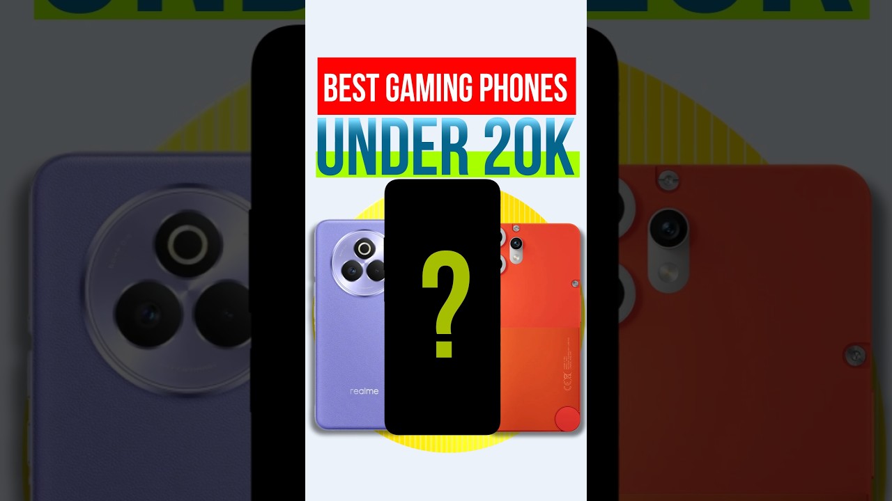 Best Gaming Phones Under 20,000 🤯