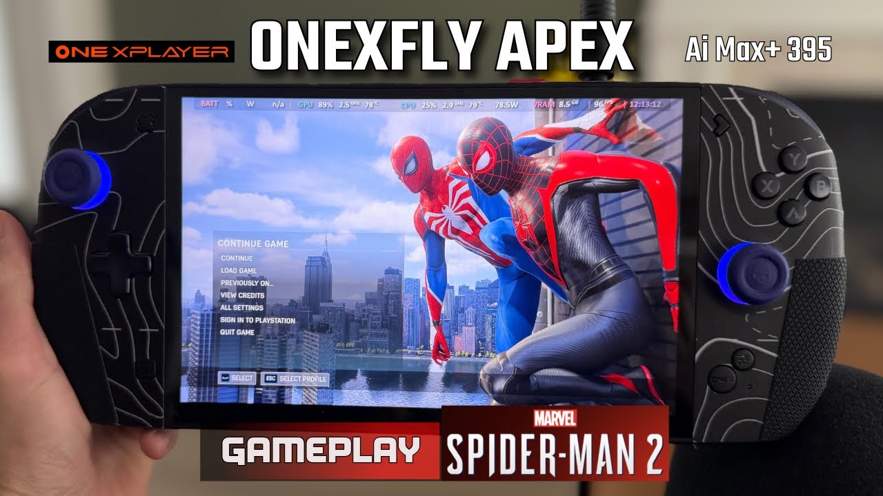 Onexplayer Apex Spider-Man 2 Gameplay