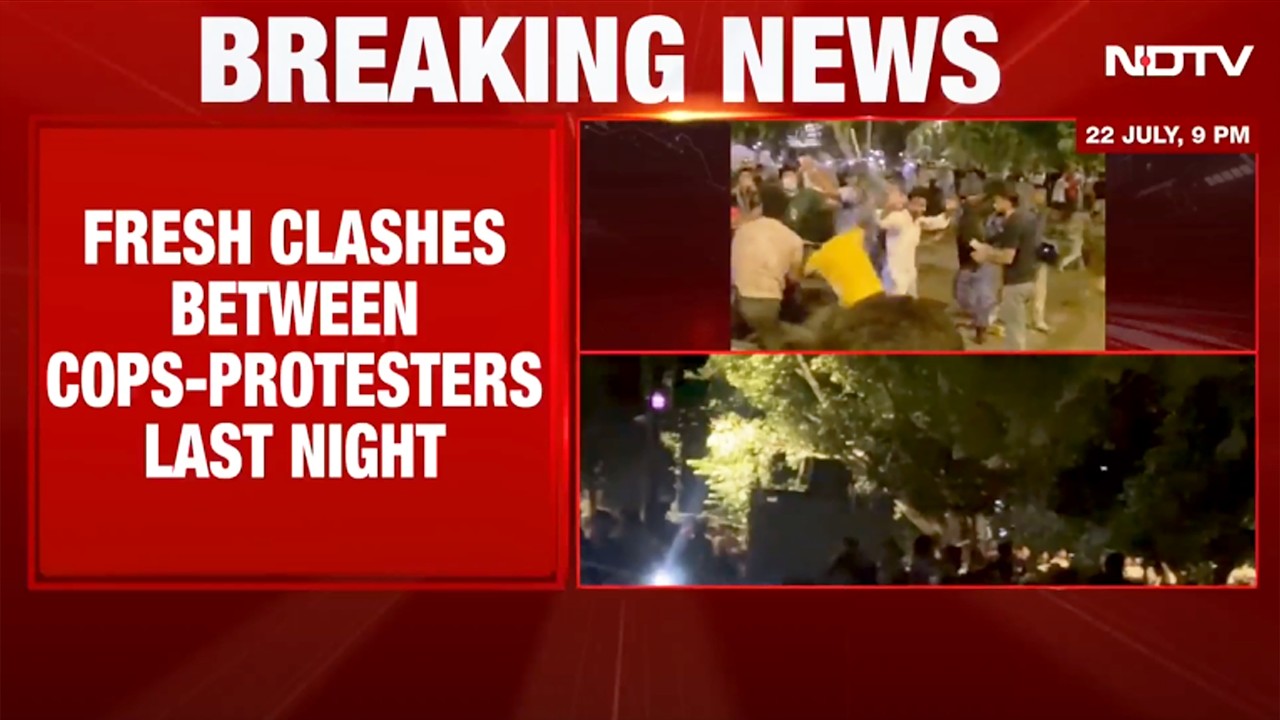 CJP Protest LIVE | Fresh Police-Protester Clashes Last Night In Delhi; ACP Vivek Bhagat Injured