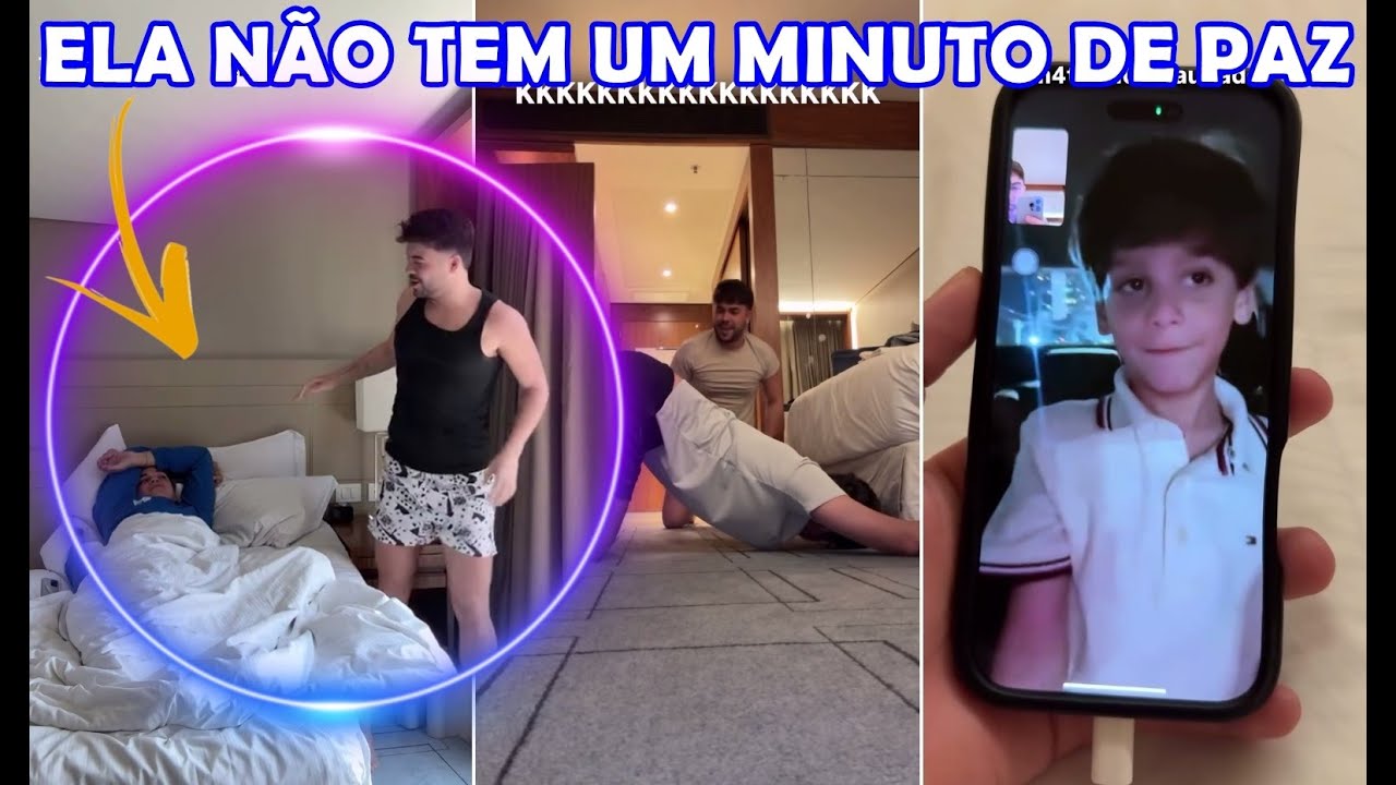 Alvaro Xaro acordando a Minha Menina e fazendo ela passar vergonha | Stories do Alvaro
