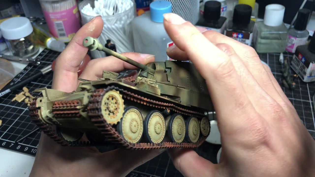 1/35連結履帯塗装