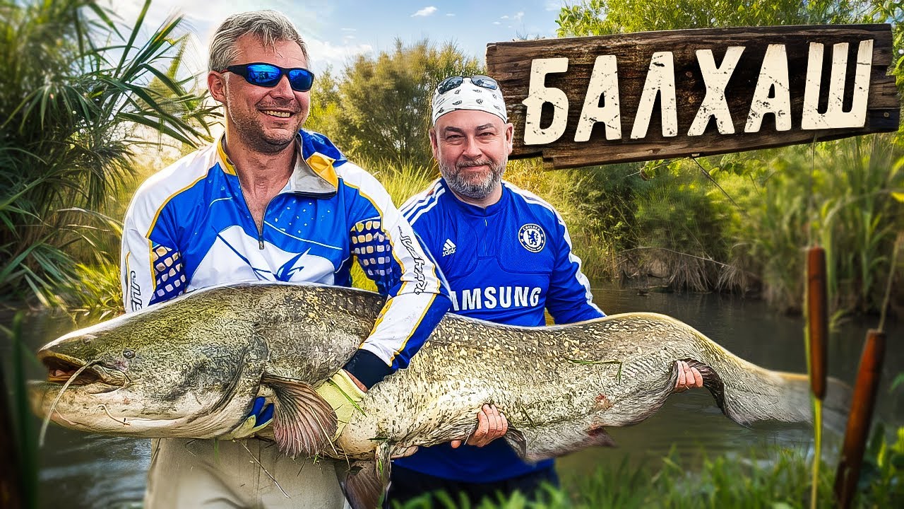 КАЗАХСТАН | МОНСТРЫ озера БАЛХАШ | Как поймать СОМА? | Рыбалка в Казахстане