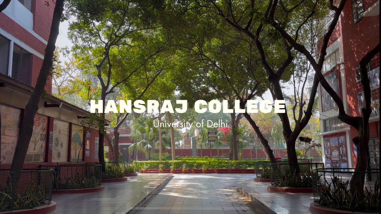 Hansraj College campus | University of delhi | DU