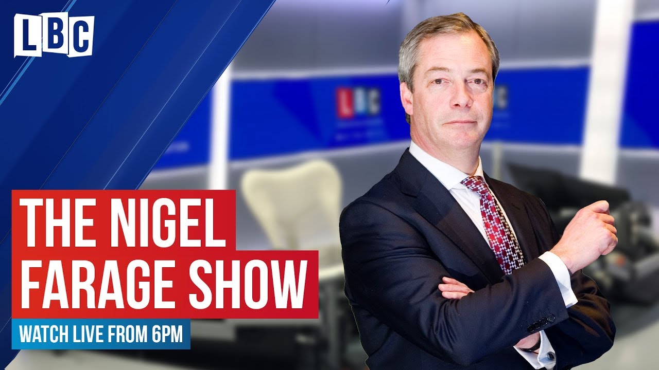The Nigel Farage Show: do you fear repercussions after Soleimani's death? | Watch Live on LBC