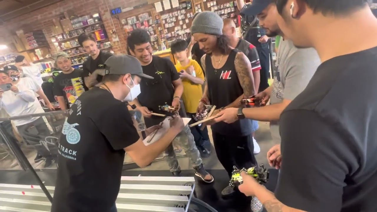 Tamiya Mini 4wd Five Lane Open Class Category Final Round at Dxn Provisions, SoCal Vs NorCal
