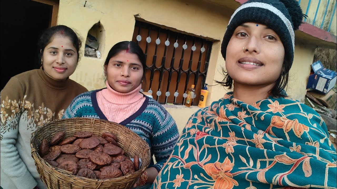 @###पहाड़ी ,🛖🏡 आज बनाई पहाड़ी स्पेशल🥰 कल्लयो😍रोठाने दीदी लोगों की हो गई है तैयारी जाने की🥰😍🫂🙏🙏🙏🏔️