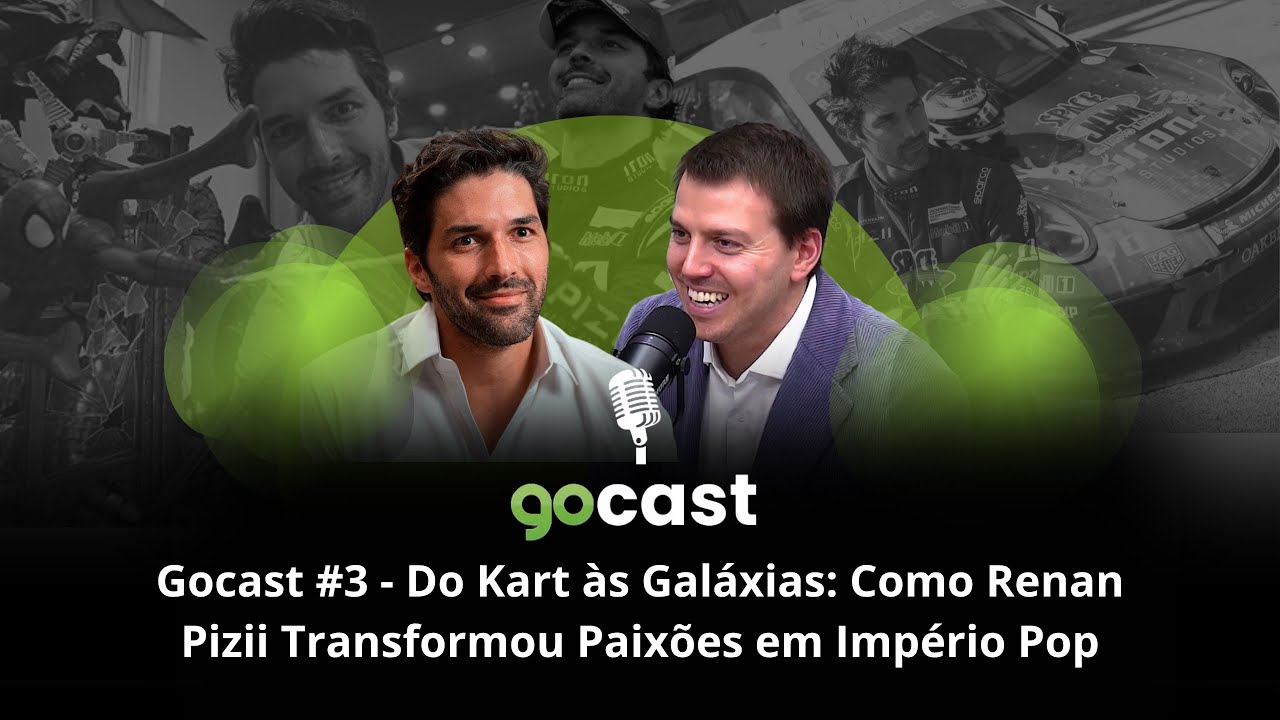 Gocast #3 - Do Kart às Galáxias: Como Renan Pizii Transformou Paixões em Império Pop