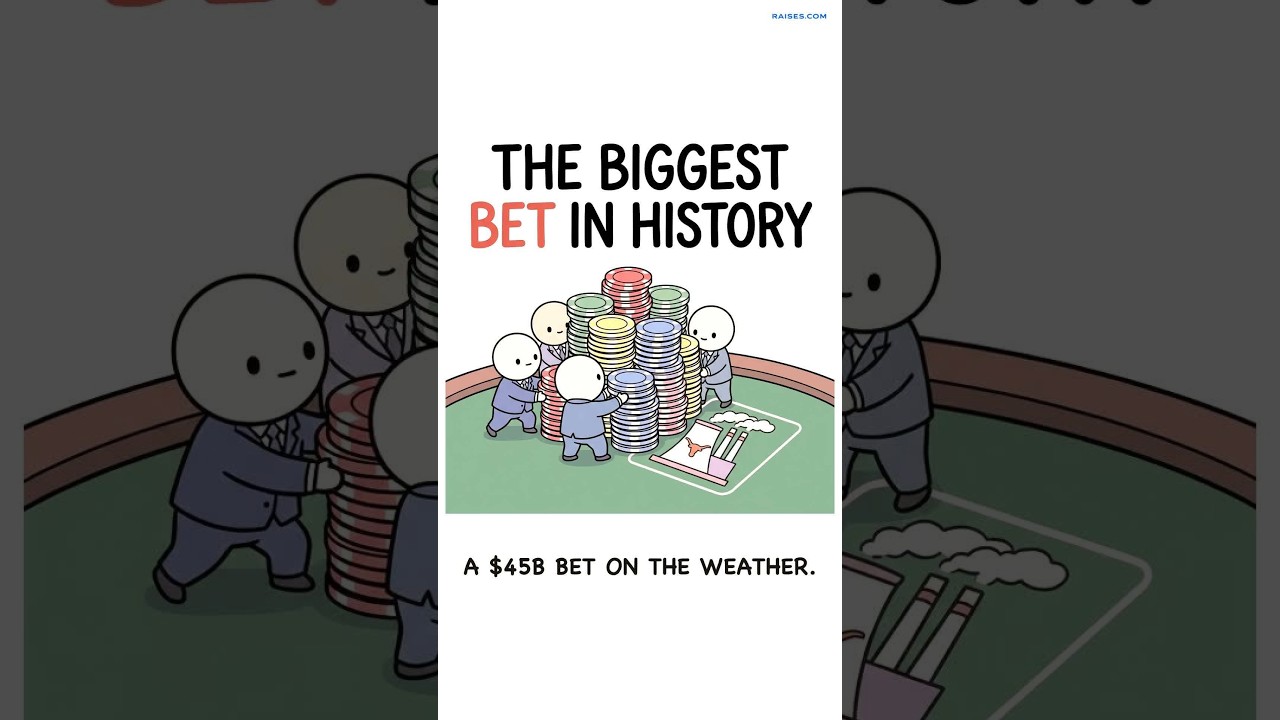The Biggest Bet In History Explained #shorts
