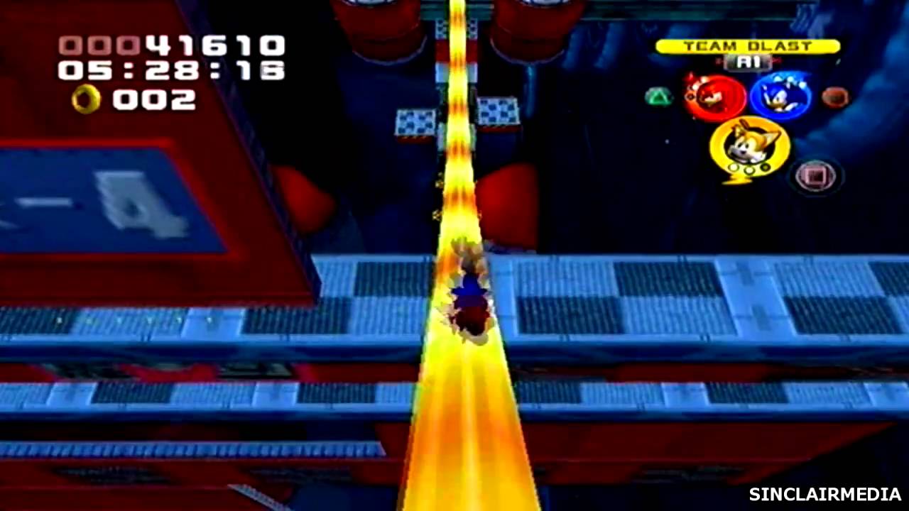 Sonic Heroes PS2 → #011. Team SONIC [Part 11/12: Final Stage: Final Fortress]