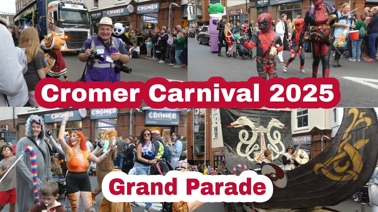 Cromer Carnival 2025 Grand Parade