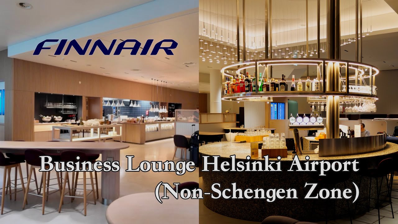 Finnair Business Lounge (Non-Schengen) | Helsinki Airport Full Tour & Review