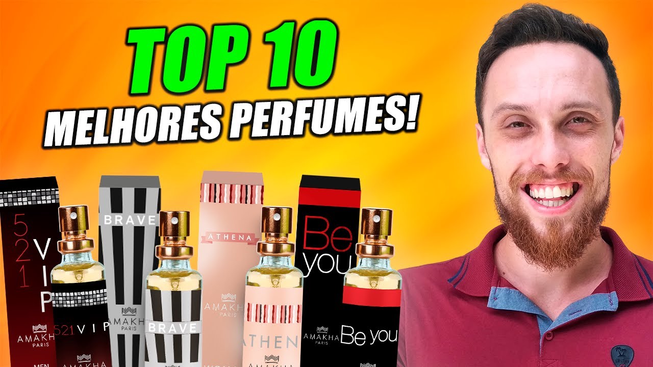 TOP 10 - Melhores Perfumes da Amakha Paris (Masculinos e Femininos) | Bruno Deschamps