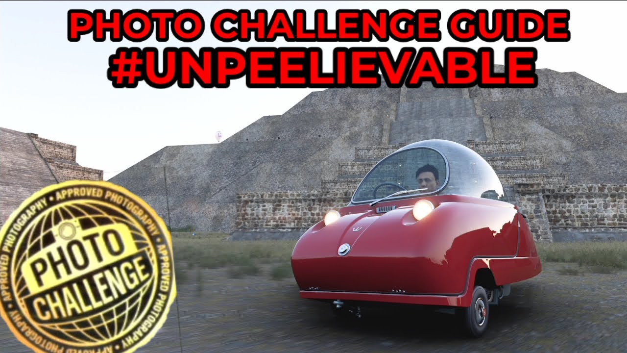 Forza Horizon 5 - Photo Challenge Guide - UNPEELIEVABLE - Peel Trident (Dont Have To Own It)