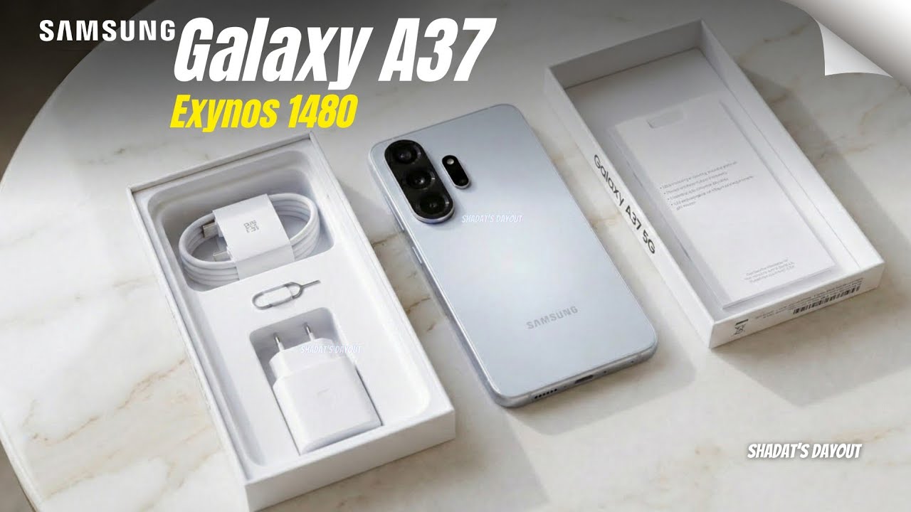 Samsung Galaxy A37 раскрыл дату выхода, цену и полные характеристики!