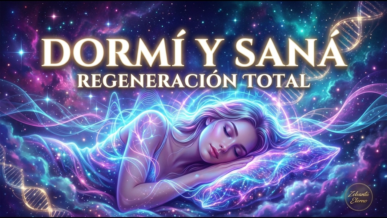 432Hz + 528Hz + 741Hz ✨ Dormí y Saná Profundo Esta Noche | Regeneración Total y Paz Interior