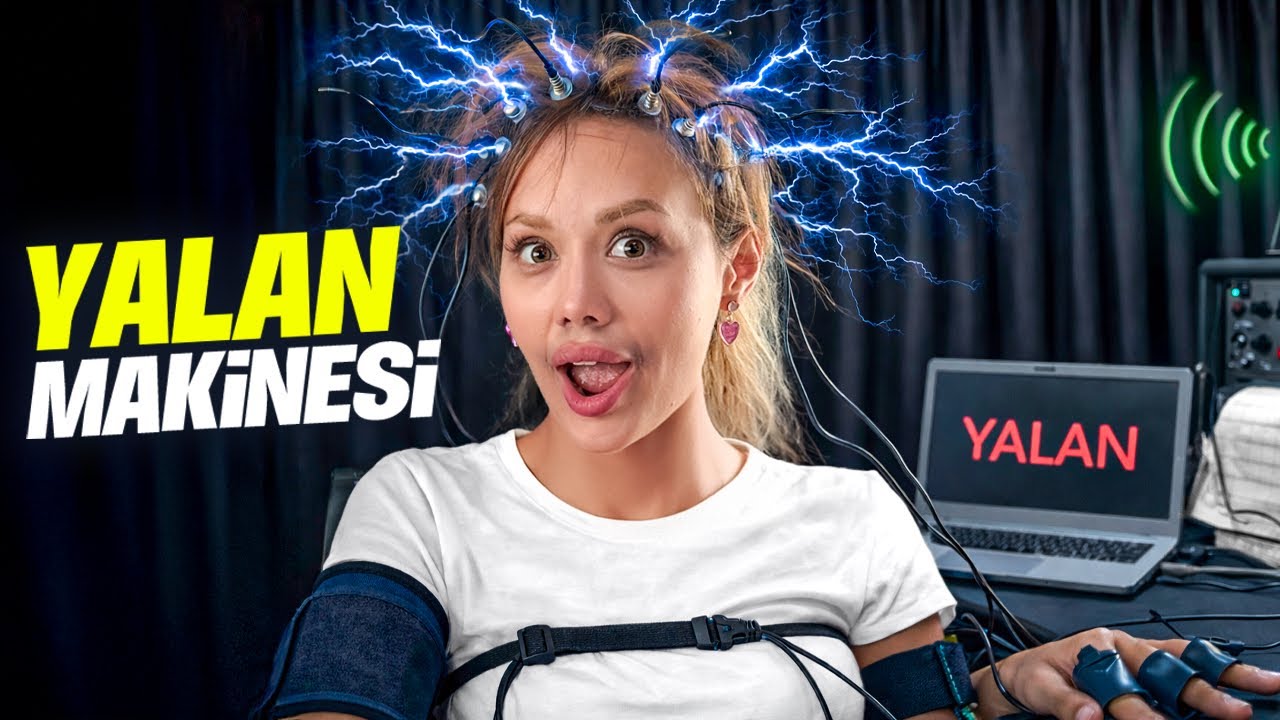 ÖYKÜ’YÜ VE KENDİMİ YALAN MAKİNESİNE BAĞLADIK !? | Gamze Karta Öykü Karta