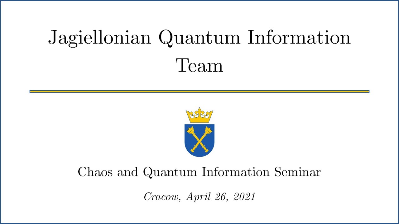 Gabriel Landi: Quantum Bayesian Networks