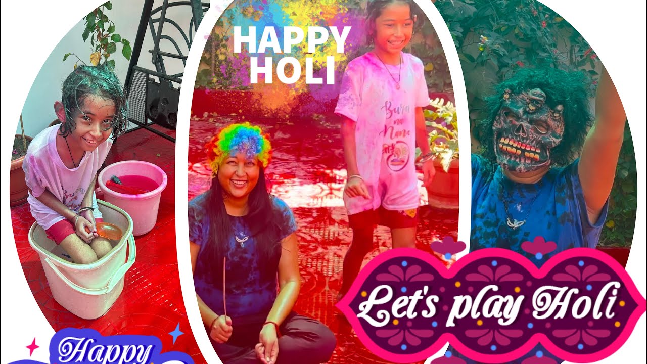 हमारी crazy वाली होली 🔥🔥 !! mithi world  vlog