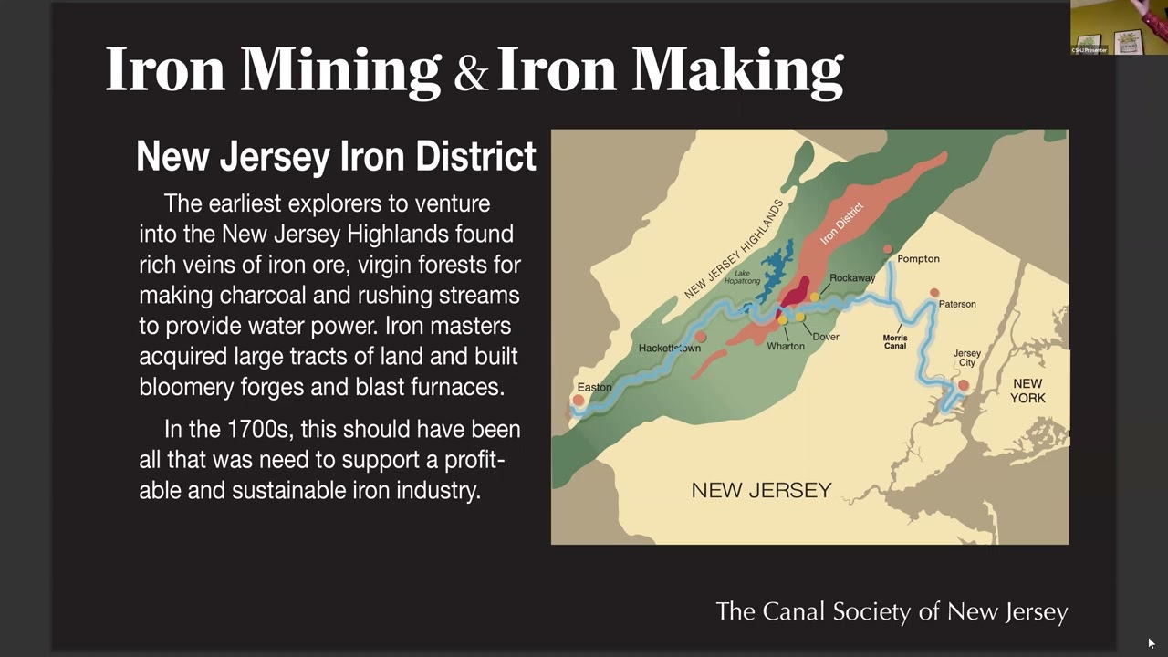 Canal Society of New Jersey Program Meeting, 1-16-2026