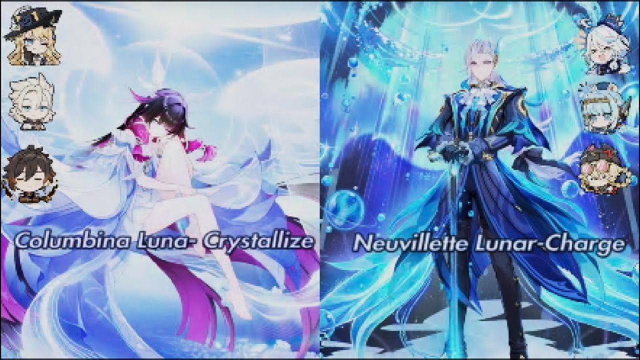 C0 Columbina & C0 Neuvillette. Spiral Abyss 6.3 | Genshin Impact Luna lV