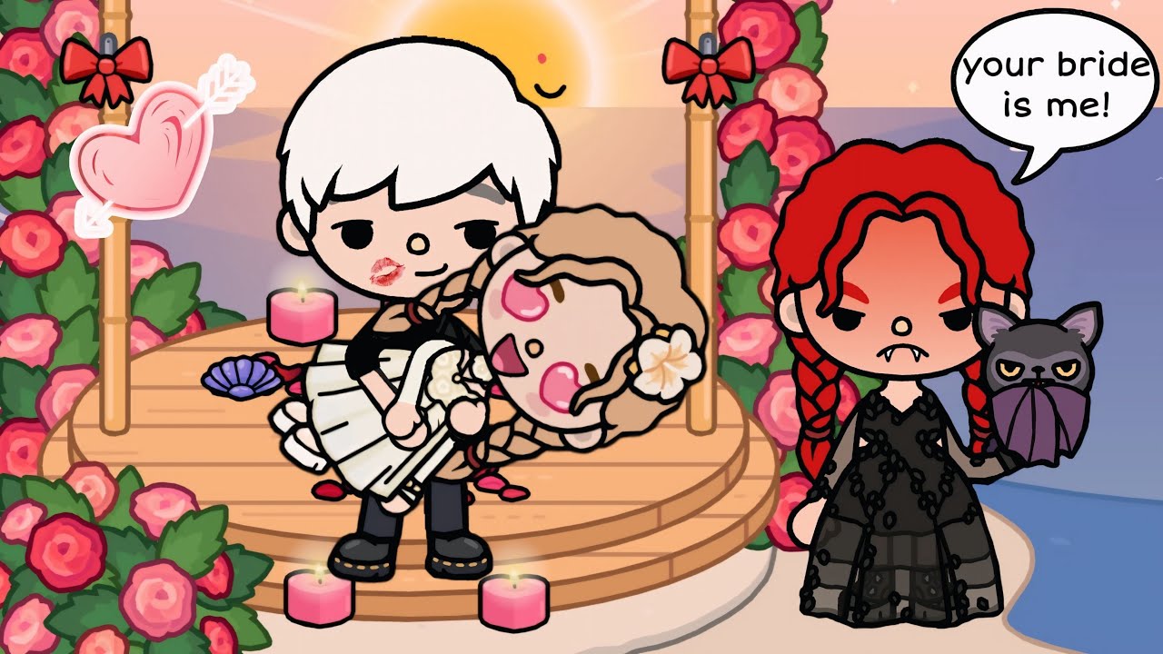 A Vampire Fell In Love With Me?🧛🏻🖤🫢 | Toca life story | Toca Boca | #tocaboca #tocastory