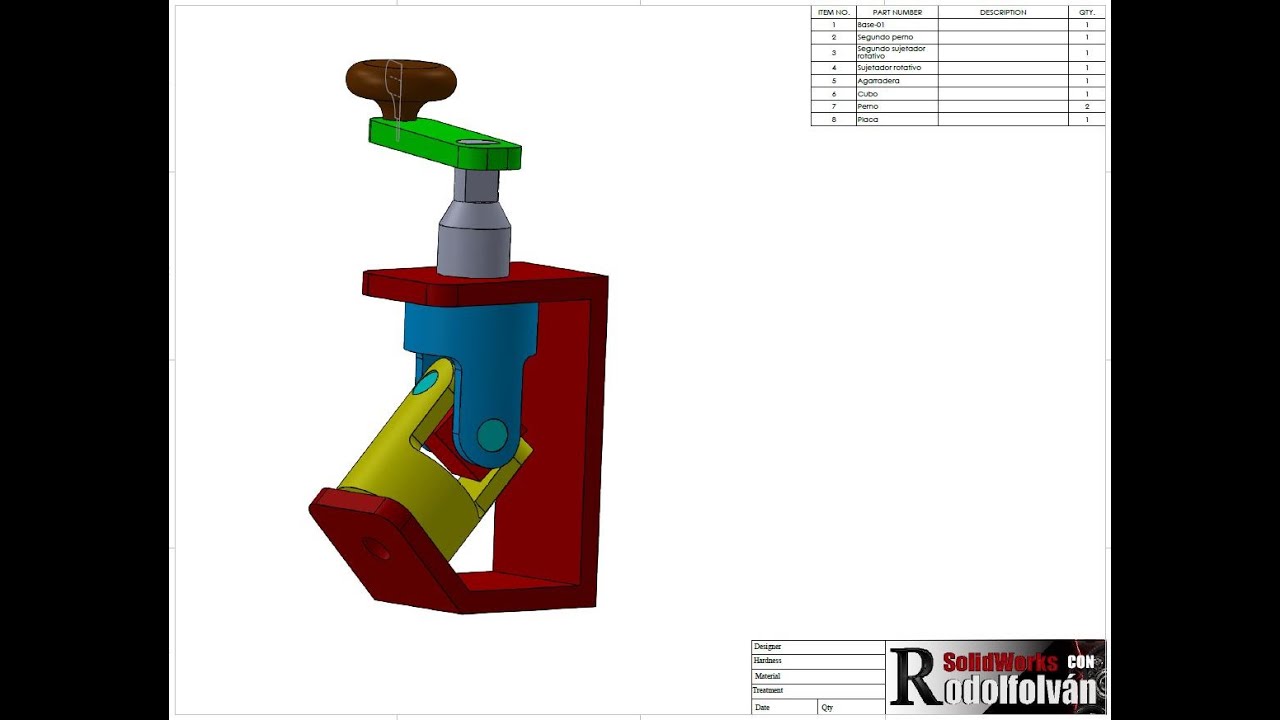 Tutorial Como Dise&ntilde;ar en SolidWorks.