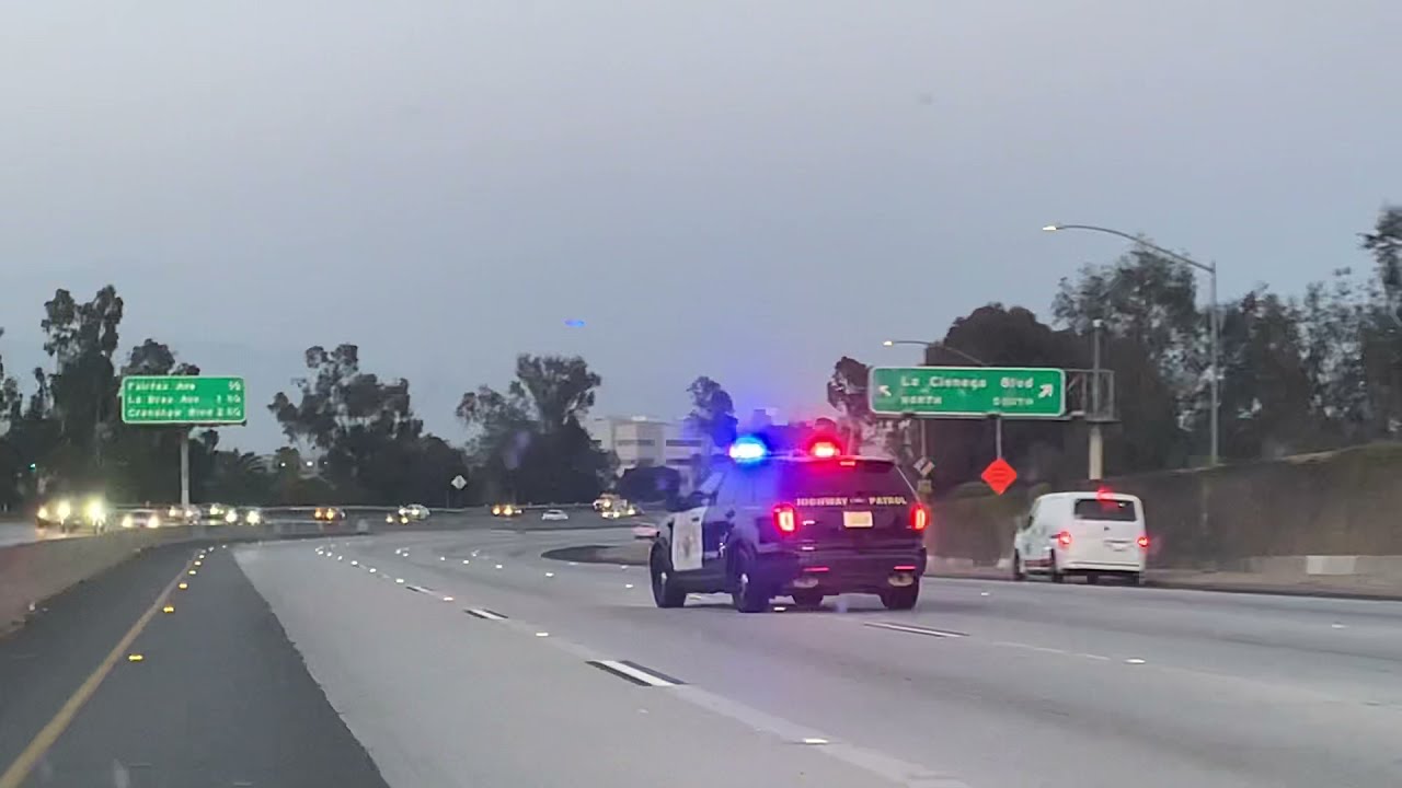 CHP Traffic Break on I-10