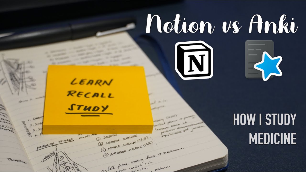 Notion vs ANKI: Which is the best app for studying?