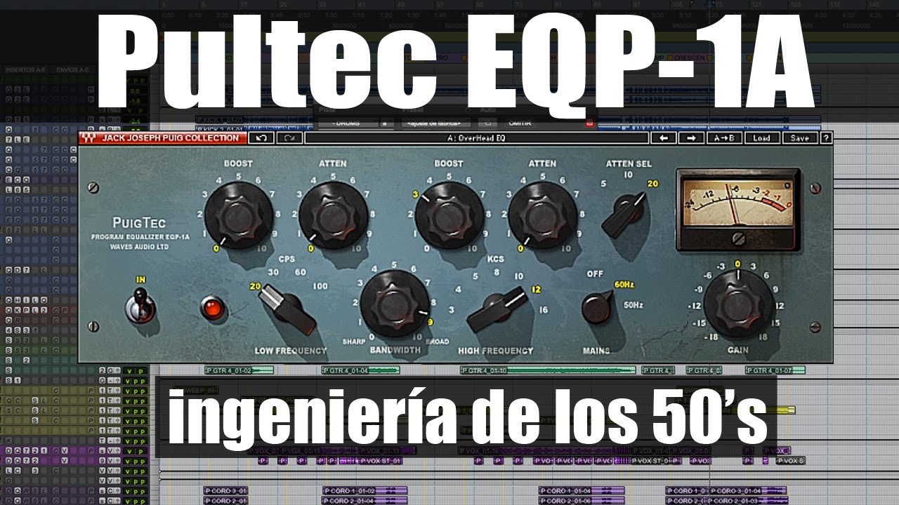 Como usar el Pultec EQP-1A para Redondear y Calentar