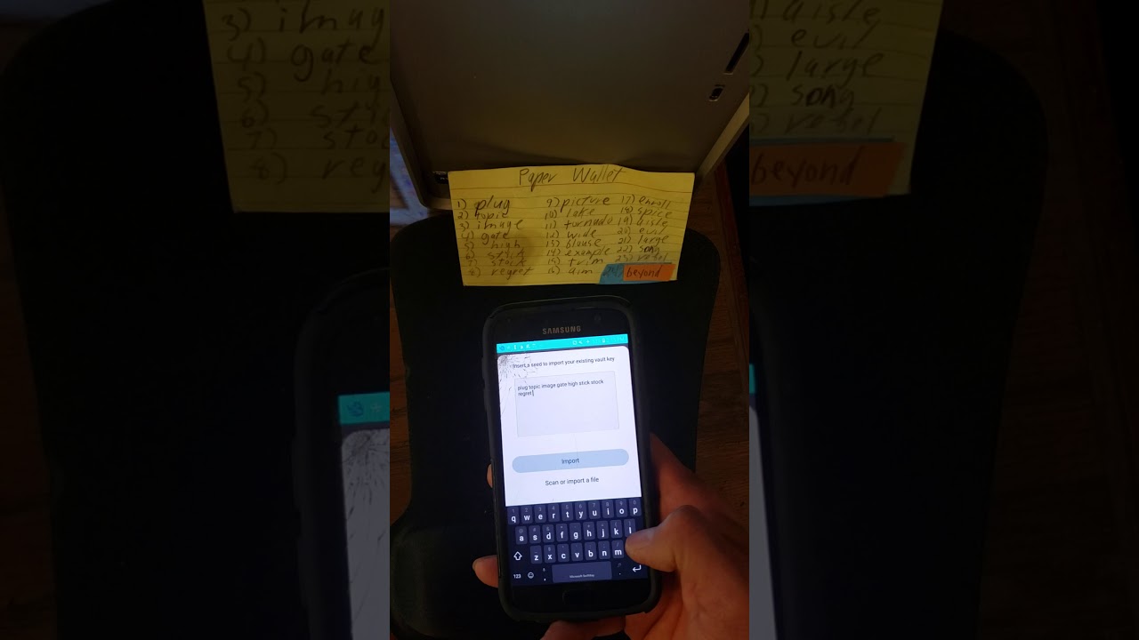 Recover a Specter Desktop Wallet using a Blue Wallet
