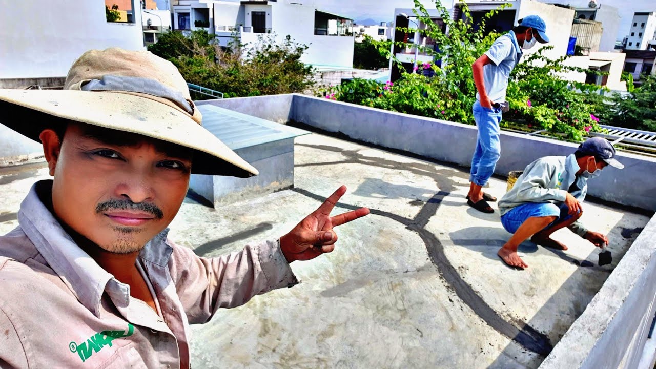 Mẹo Chống Thấm Sân Thượng Siêu Rẻ Ai Cũng Làm Được