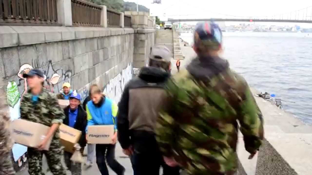 ЛЕЩ 2014 соревнования по фидерной ловле с прикормкой FLAGMAN.