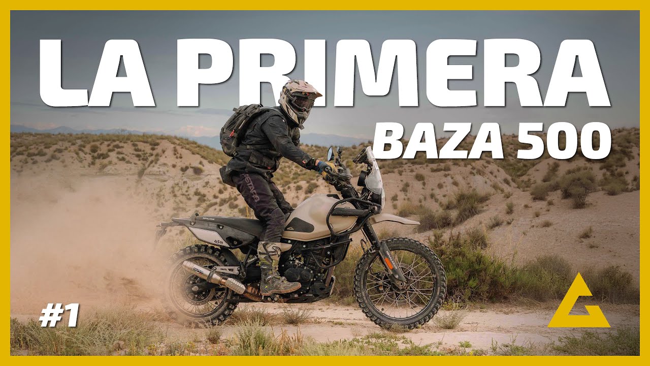 Himalayan 450 en su PRIMERA PRUEBA OFF ROAD | Baza 500 #1