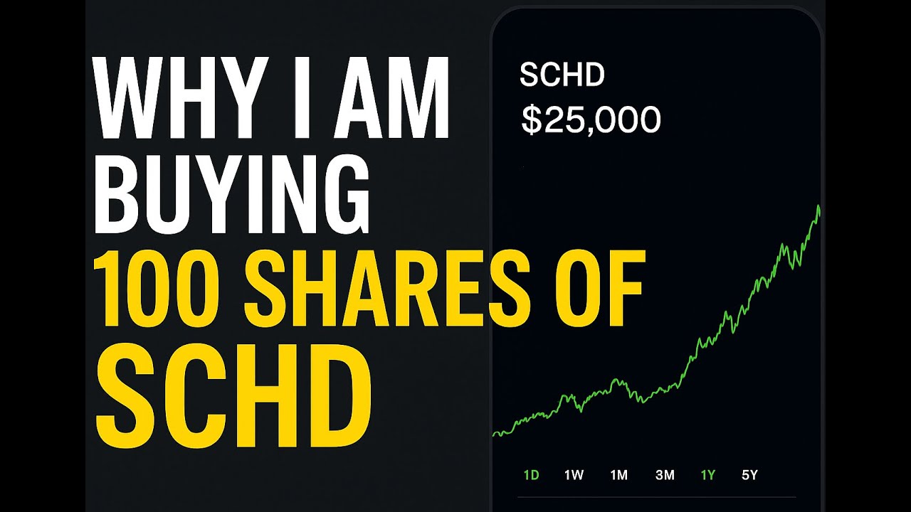 Why I am Buying 100 shares of SCHD Here!