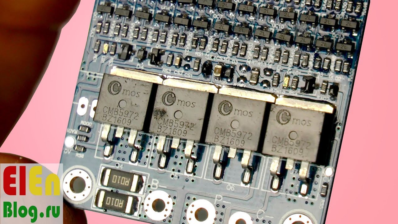 Плата BMS для электрокобылы. 13S, 48 V, 20 A