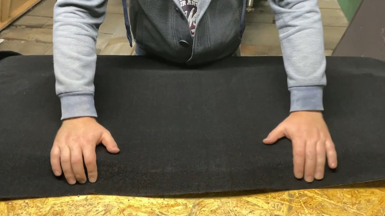 Audi quattro rear parcel shelf restoration | Реставрация задней полки Ауди 90 quattro б2 из мусора