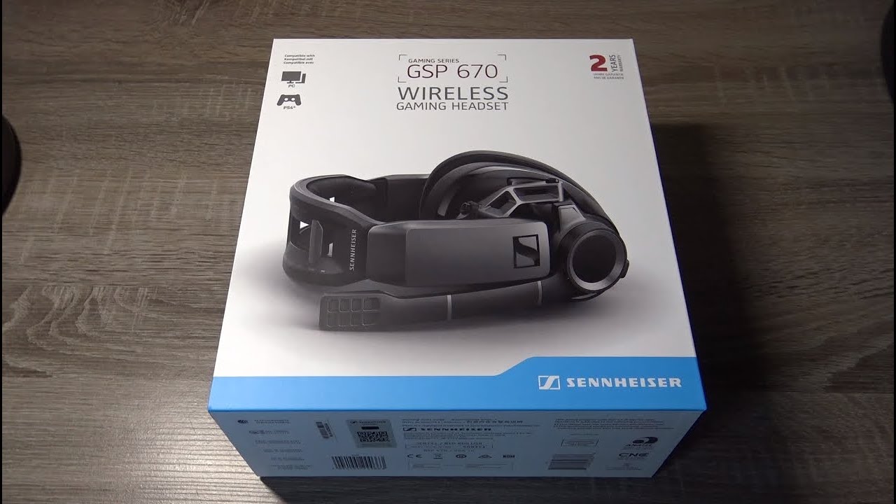 EPOS | Sennheiser Gaming Series GSP 670 Wireless Headset PC & PS4: Test Video Review FR (N-Gamz)