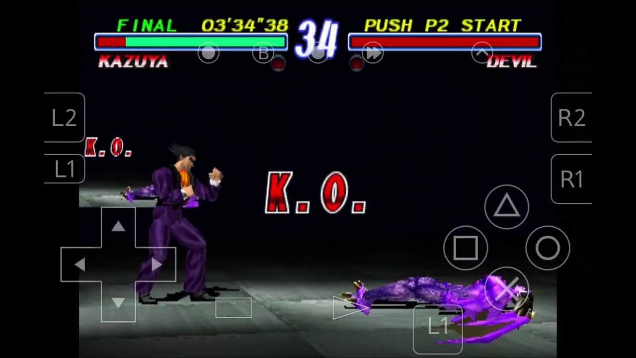 Kazuya vs devil | Tekken 2