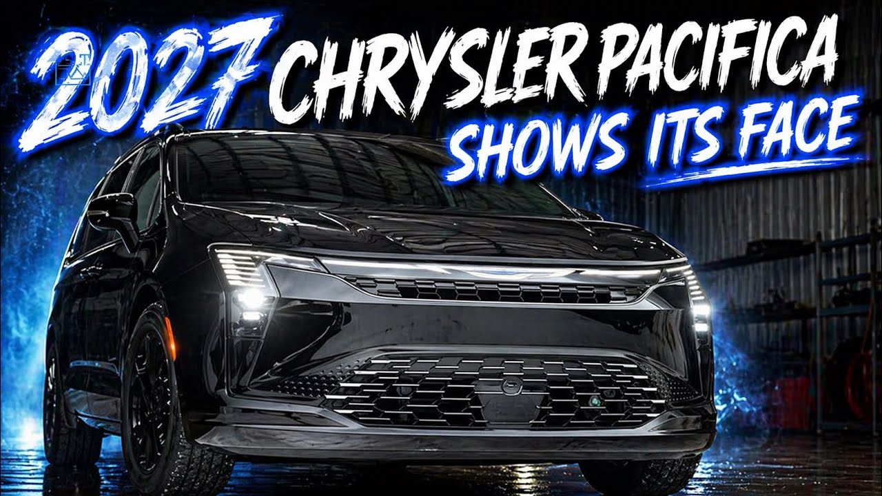 Chrysler анонсирует обновление Pacifica 2027 года.